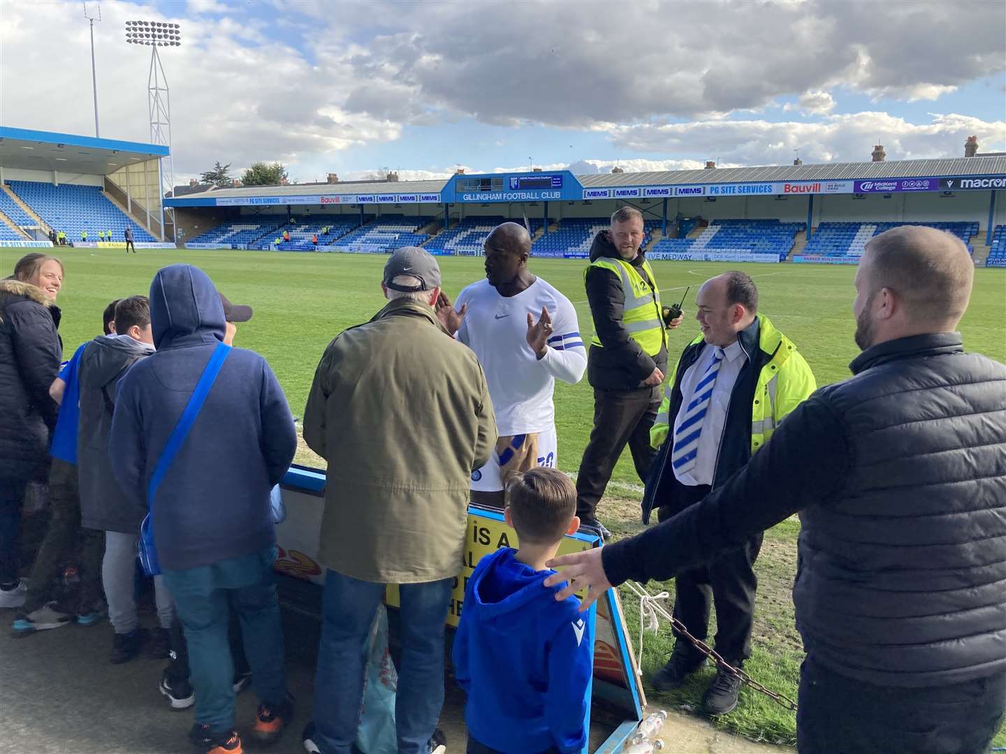 Plenty of people wanted to see Adebayo Akinfenwa on his last visit to Priestfield. He'll end his career at Wembley