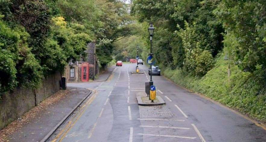 The crash happened on Castle Hill Road