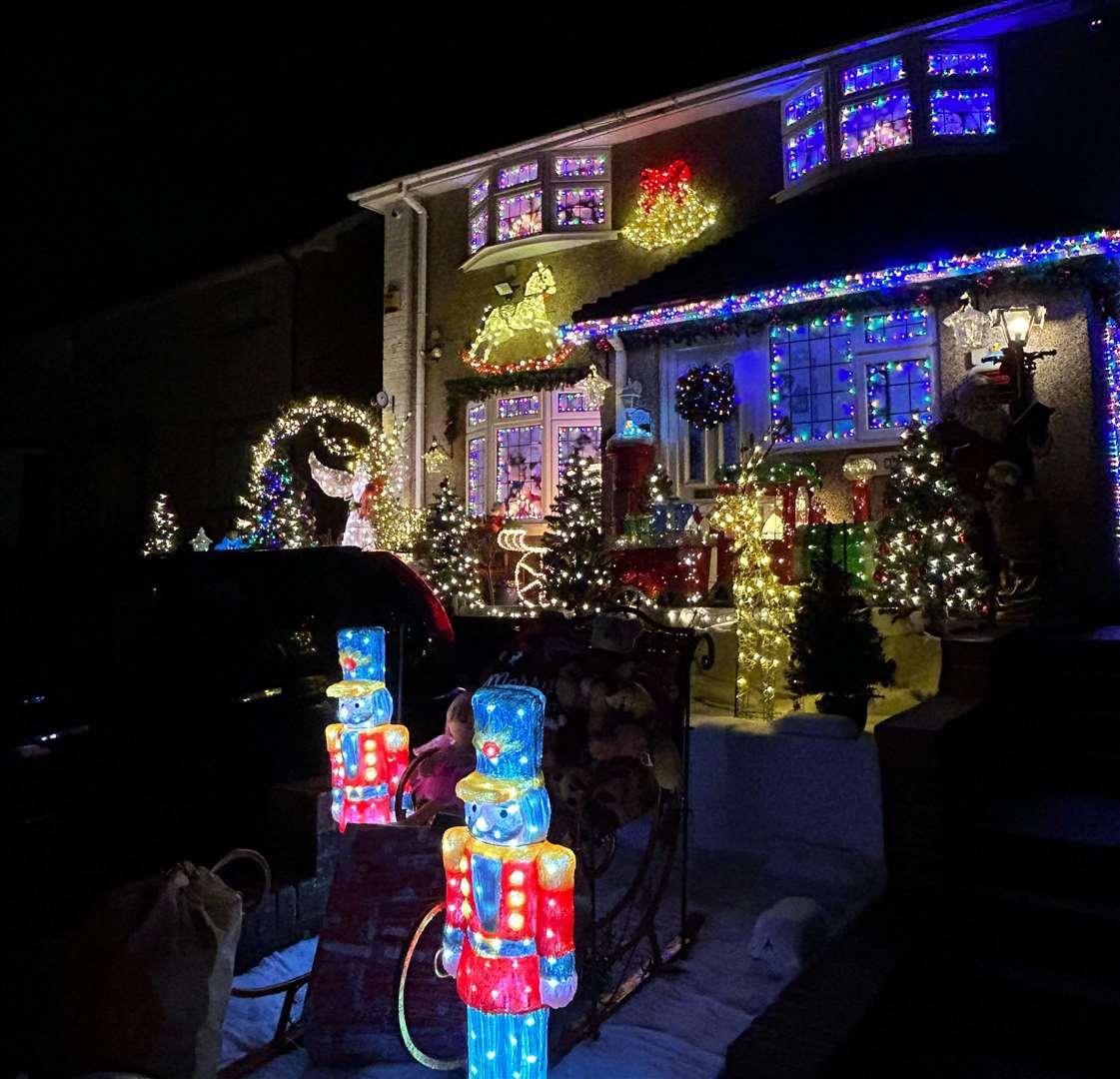 A spectacular display in Bligh Way, Strood. Picture: Lisa Jayne Laverty