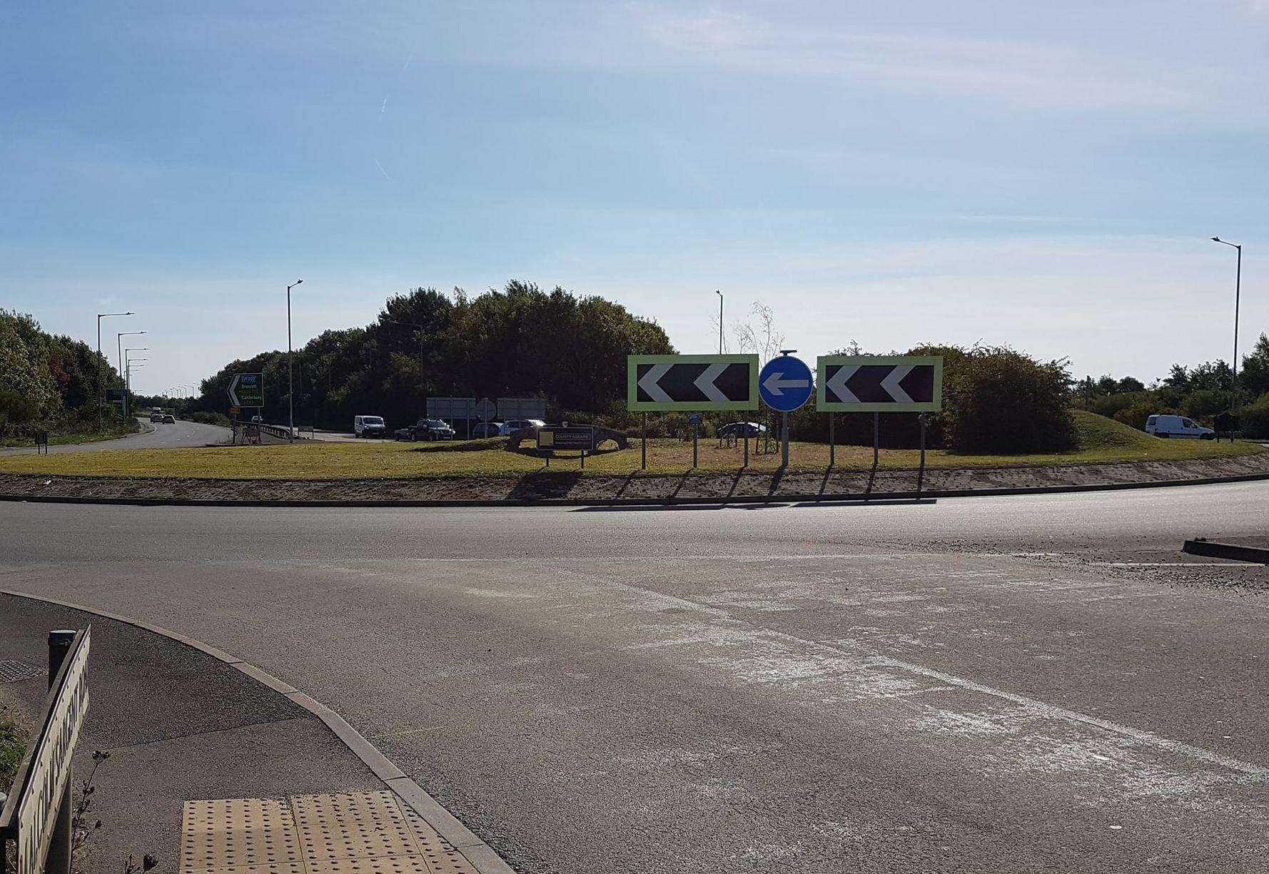 The roundabout will be completely refurbished over the next year