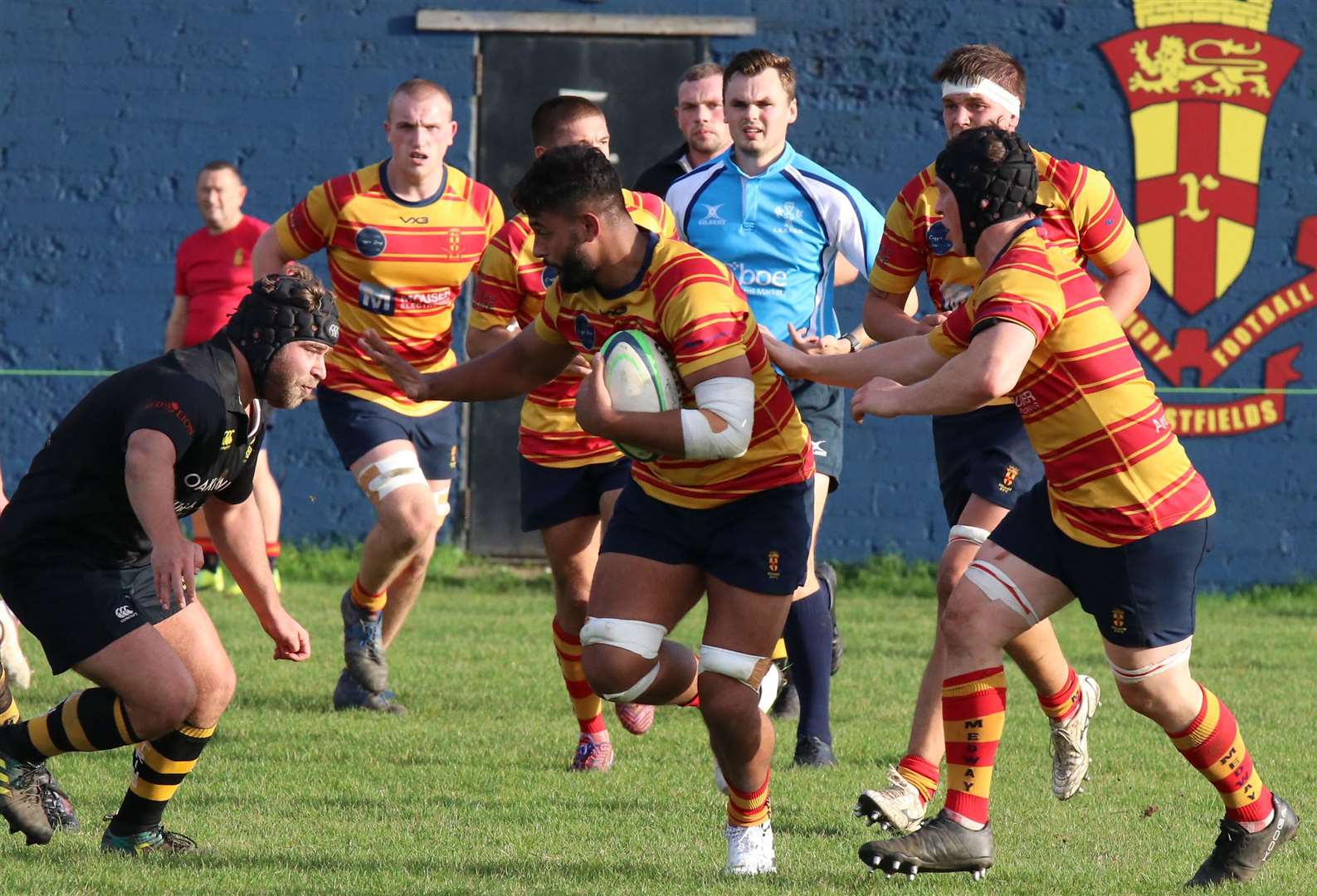 Medway take the game to Tring. Picture: Tracy Bullock