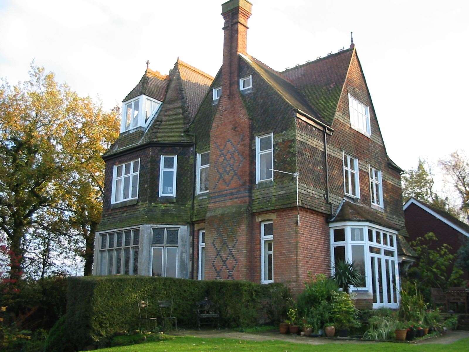 Siegfried's childhood home, Weirleigh, in the village of Matfield. Picture: Deborah Penn