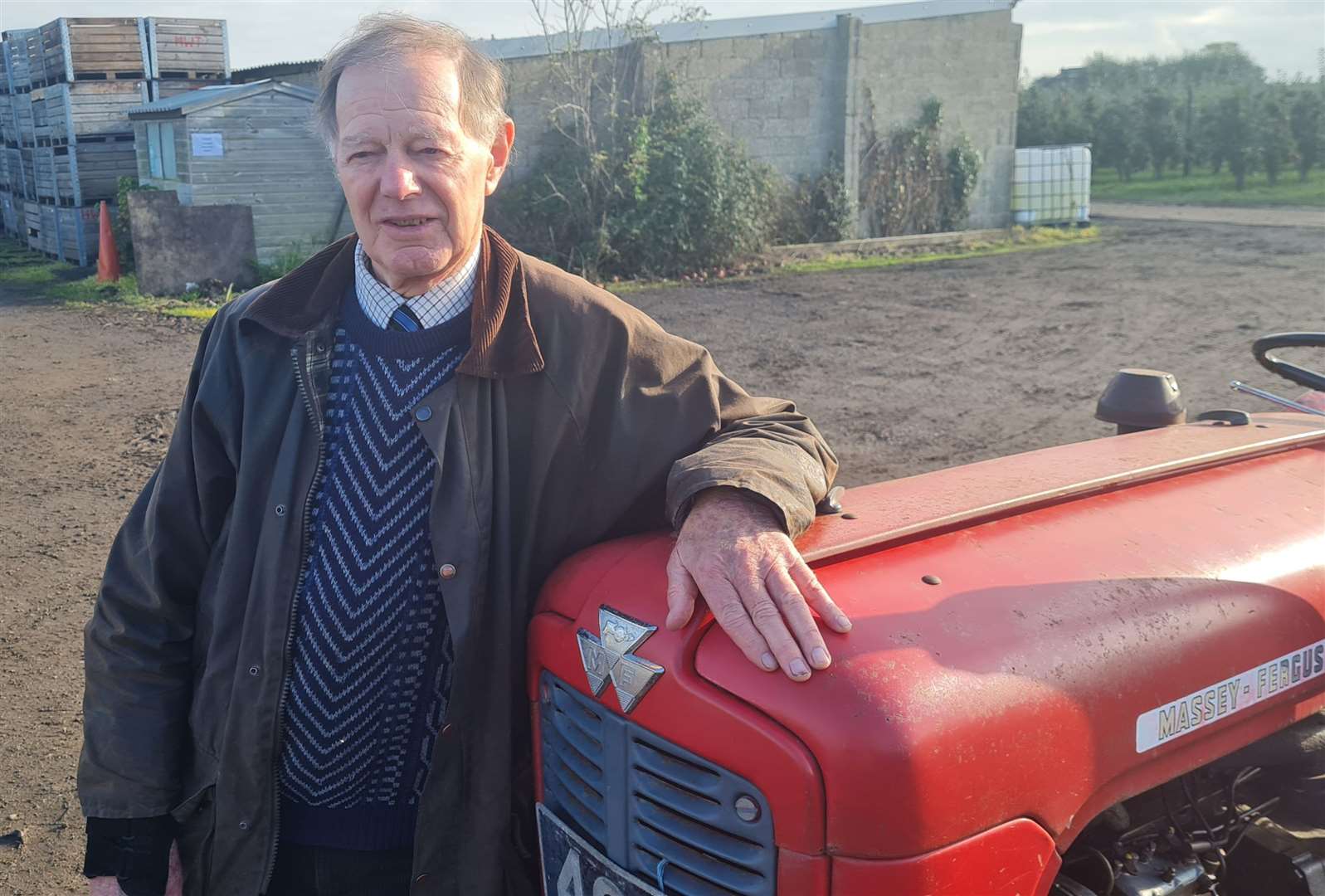 Farmer Martin Twyman, from Littlebourne, fears the new inheritance tax will decimate family farms