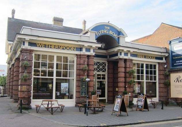 The Flying Boat in Spital Street, Dartford where the incident is unfolding. Picture: Google (11134141)