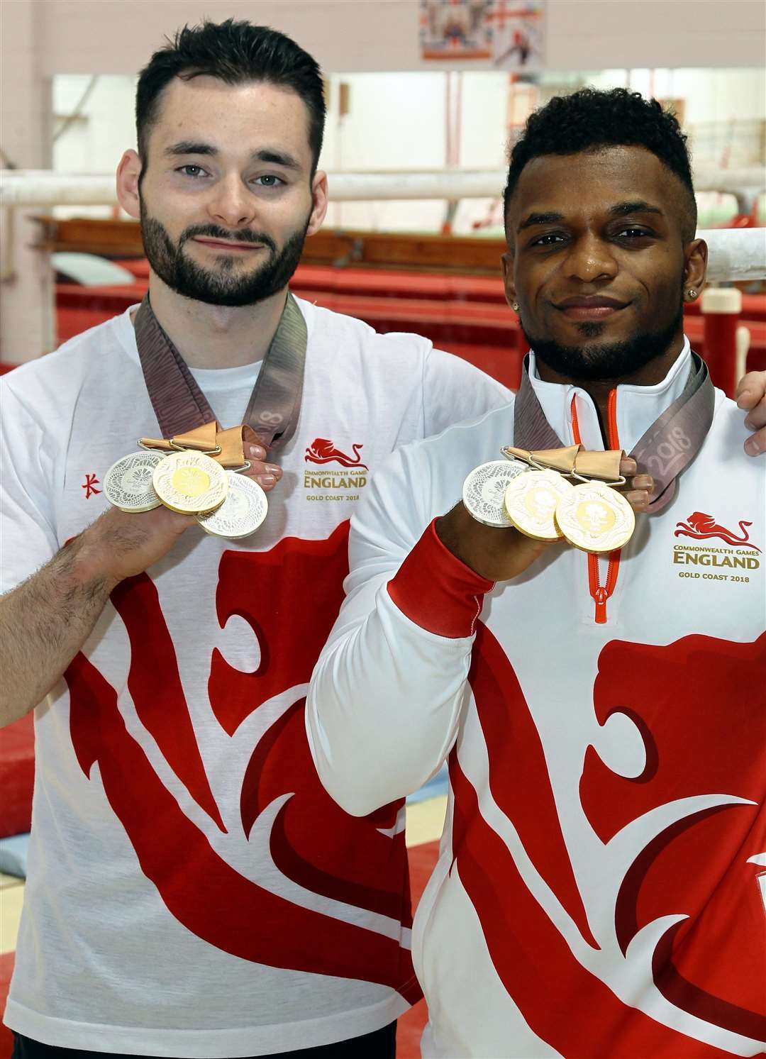 James Hall and Courtney Tulloch brought home the medals at the 2018 Commonweath Games in Australia. Picture: Sean Aidan