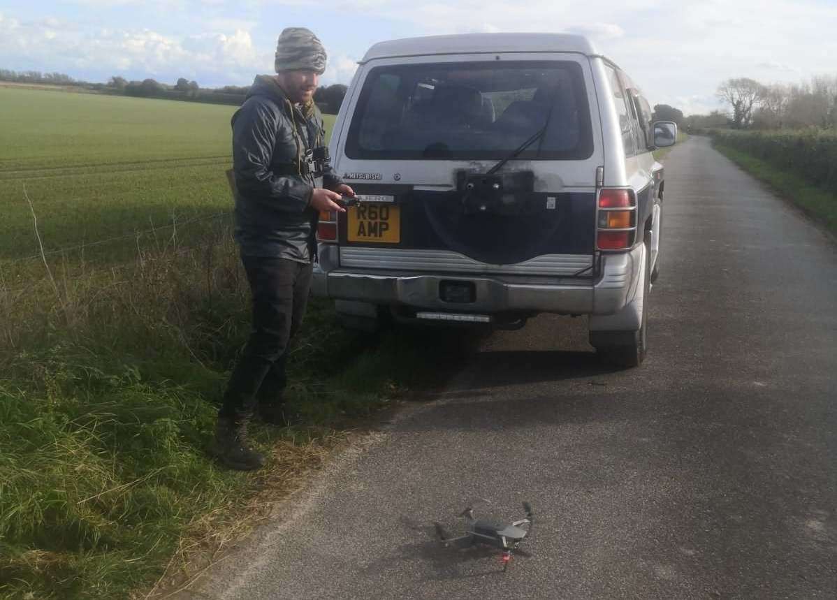 Members use drones to help gather evidence