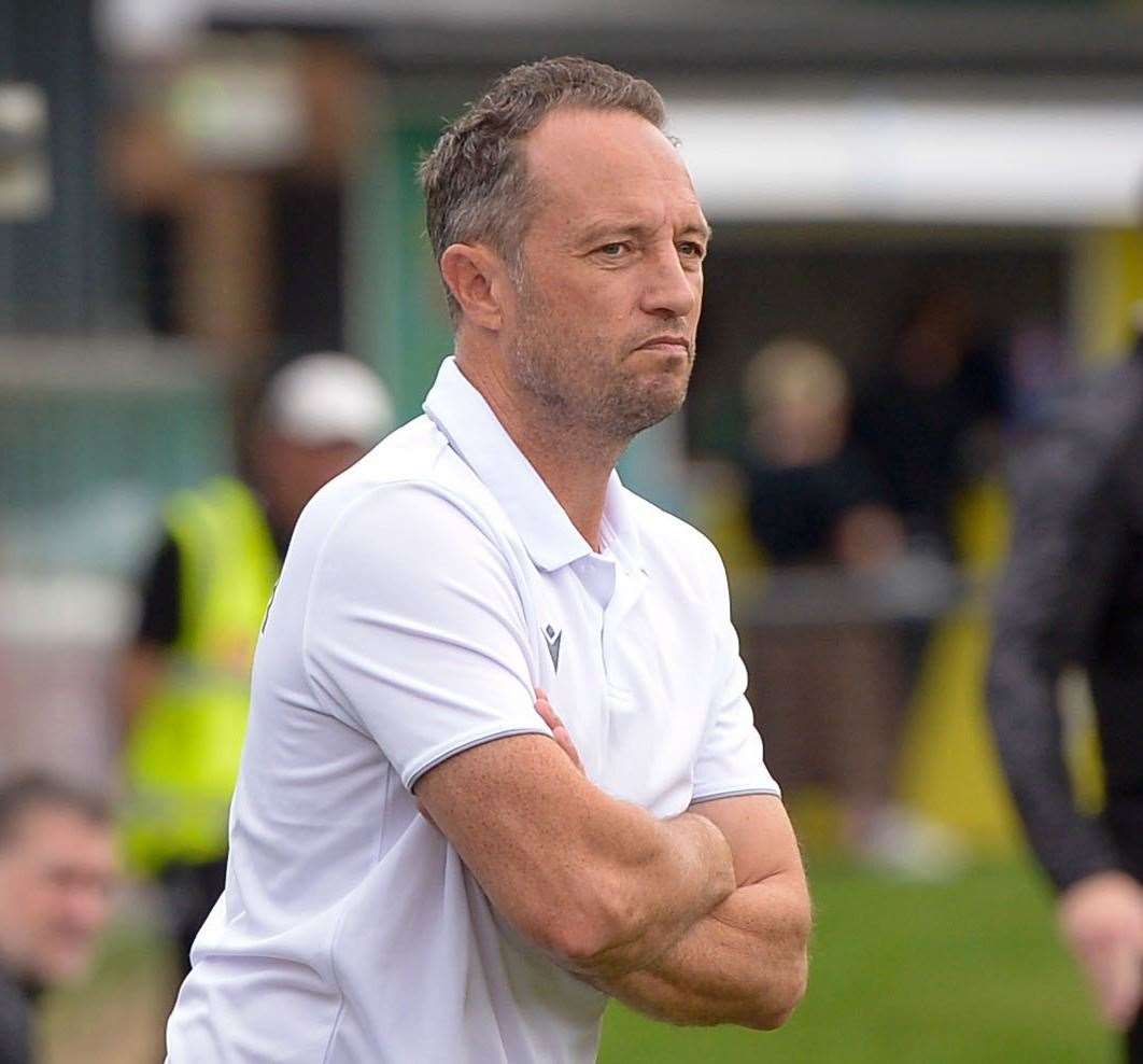 Dover boss Jake Leberl. Picture: Stuart Watson