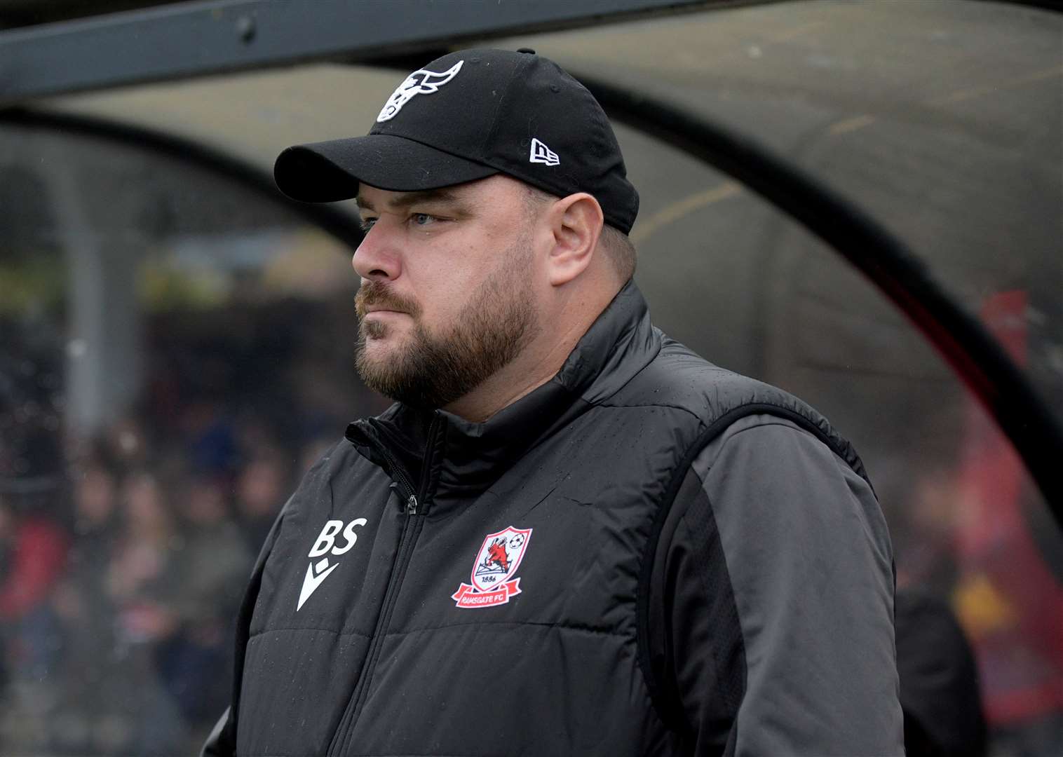 Ramsgate manager Ben Smith. Picture: Barry Goodwin