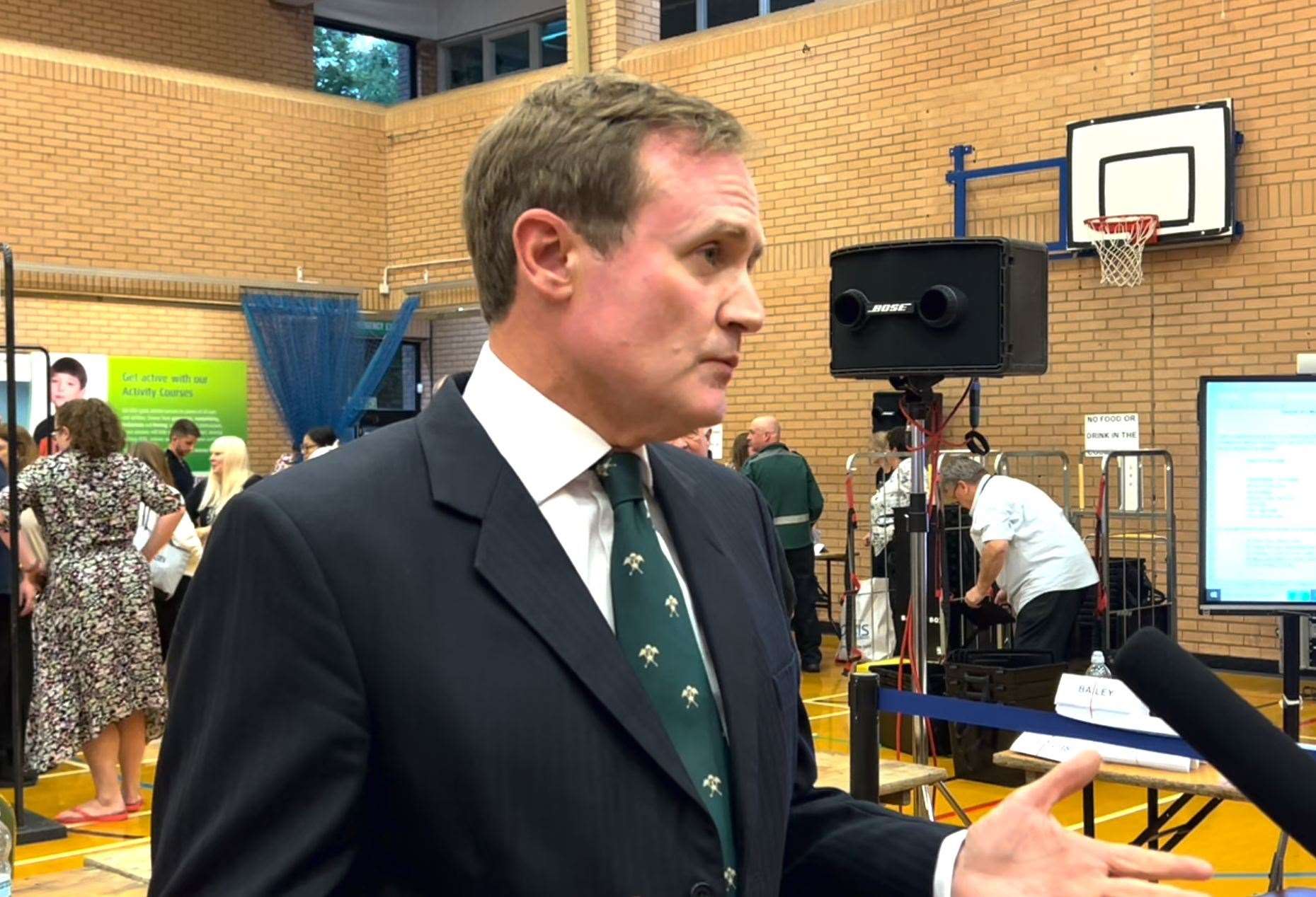 Tom Tugendhat held his seat in Tonbridge in this year’s election