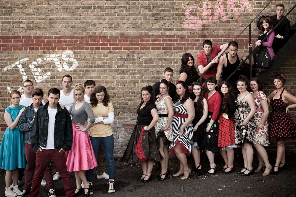 The cast of West Side Story