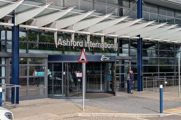 No international trains have run from Ashford International since services were suspended during lockdown