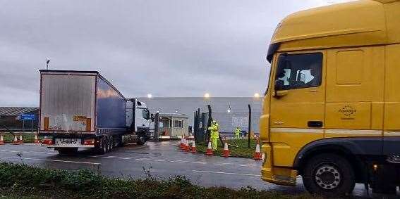 Manston Airport has been used to house lorries for Brexit related reasons