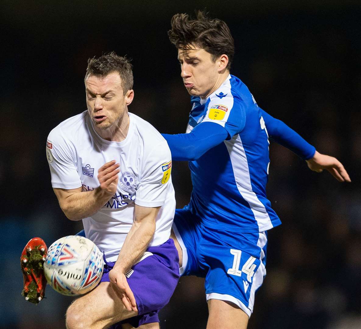 Alfie Jones has adapted to the challenges of League 1 football with ease Picture: Ady Kerry