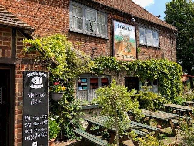 The Timber Batts in School Lane, Bodsham - known for its museum of curiosities inside and unique decor - is moving to The Compasses in Crundale