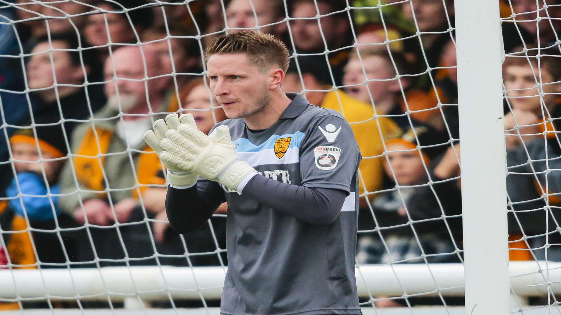 Maidstone goalkeeper Lee Worgan Picture: Martin Apps