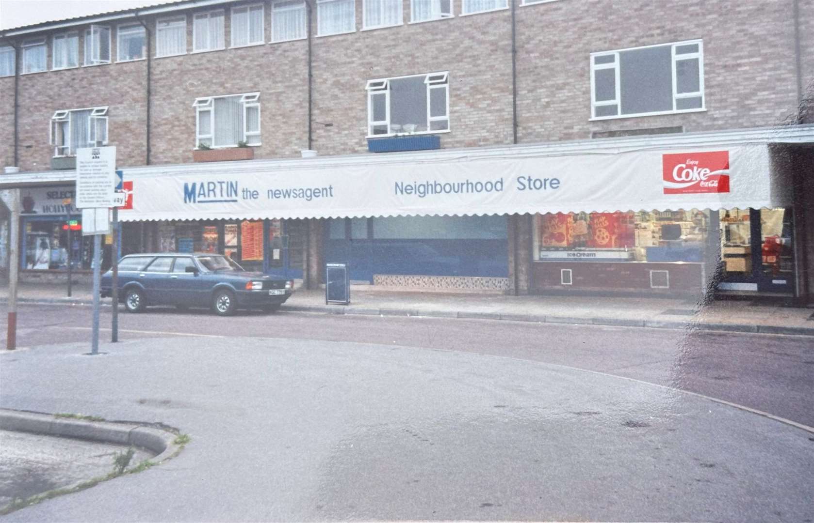 The original Martin the newsagent store in Larkfield