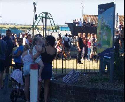 Three women have been arrested after a brawl in Gillingham