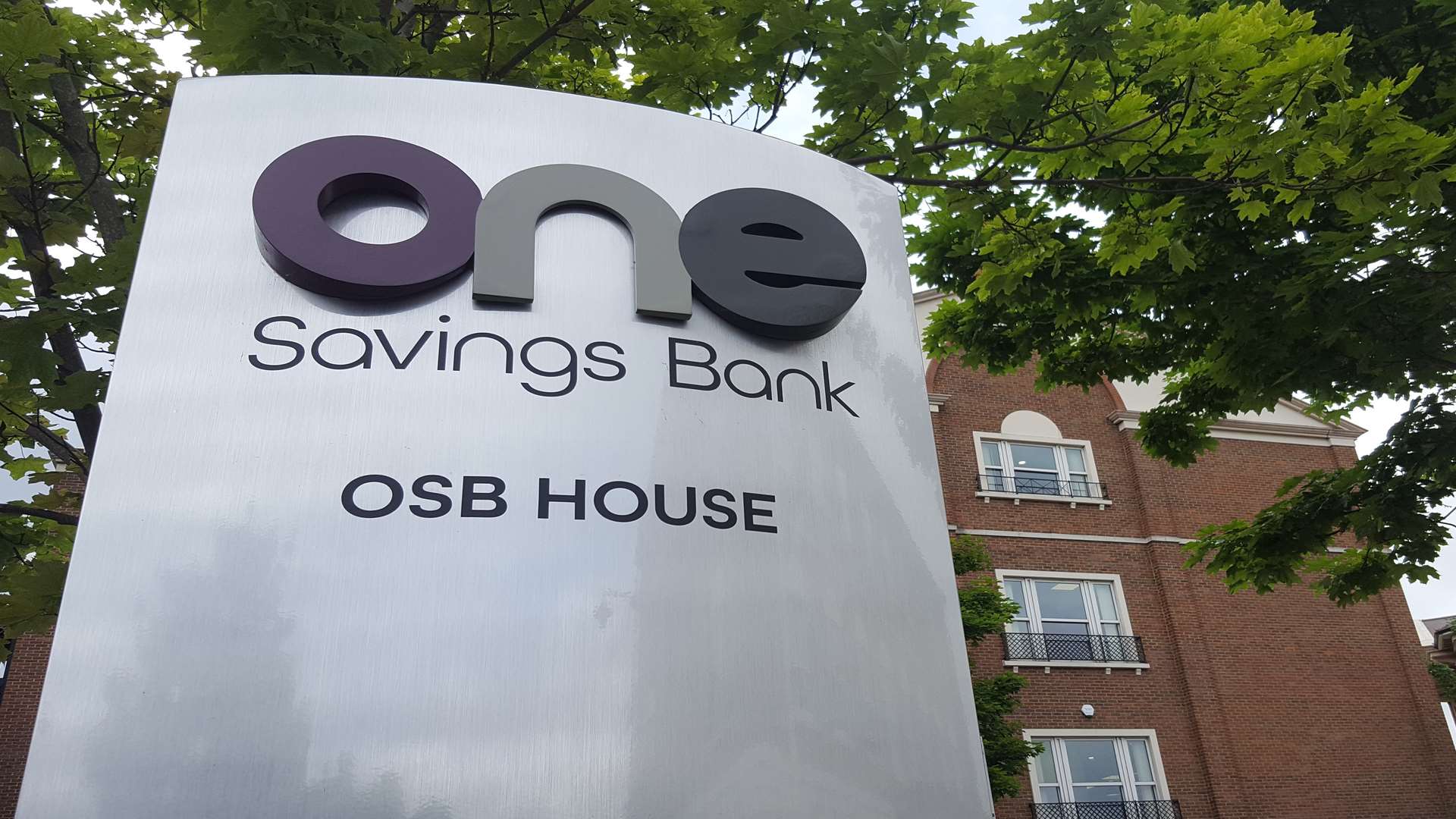 OneSavings Bank's headquarters in Chatham Maritime