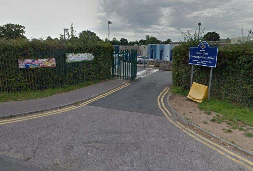 Police cars have been spotted at Beaver Green Community School since the accident. Picture: Google (6432967)