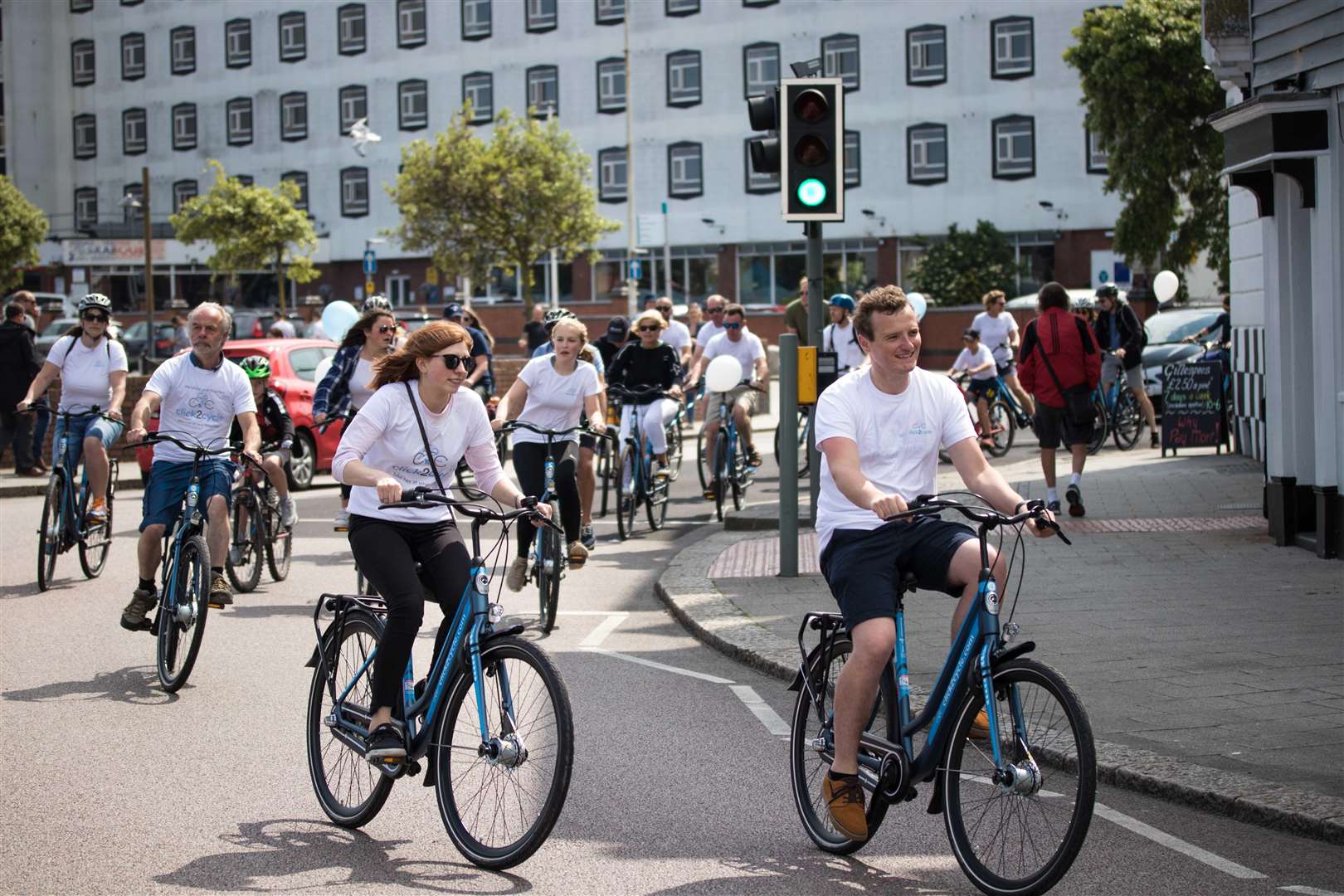 The click2cycle launch day