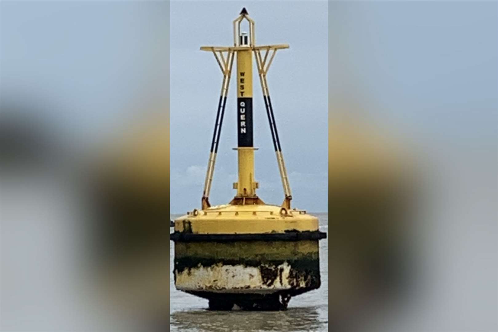 The buoy in Dumpton Gap, Broadstairs. Picture: Rogan Montgomery-Smith