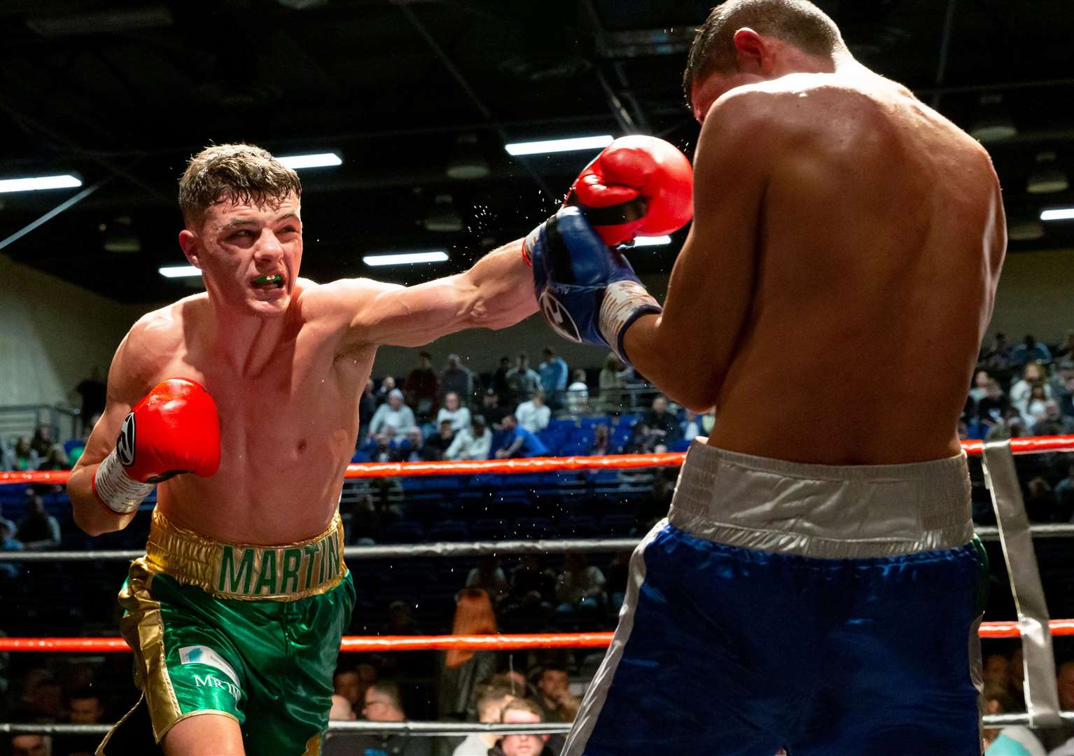 Sheppey's Martin McDonagh defends his Southern Area title at York Hall. Picture: Countrywide Photographic