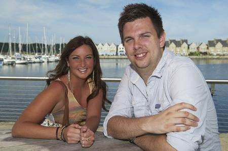 kmfm breakfast presenters Rob Wills and Emma Saint