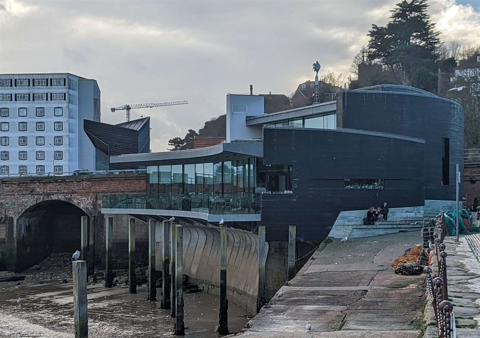 Rocksalt in Folkestone is one of the most famous restaurants in Kent