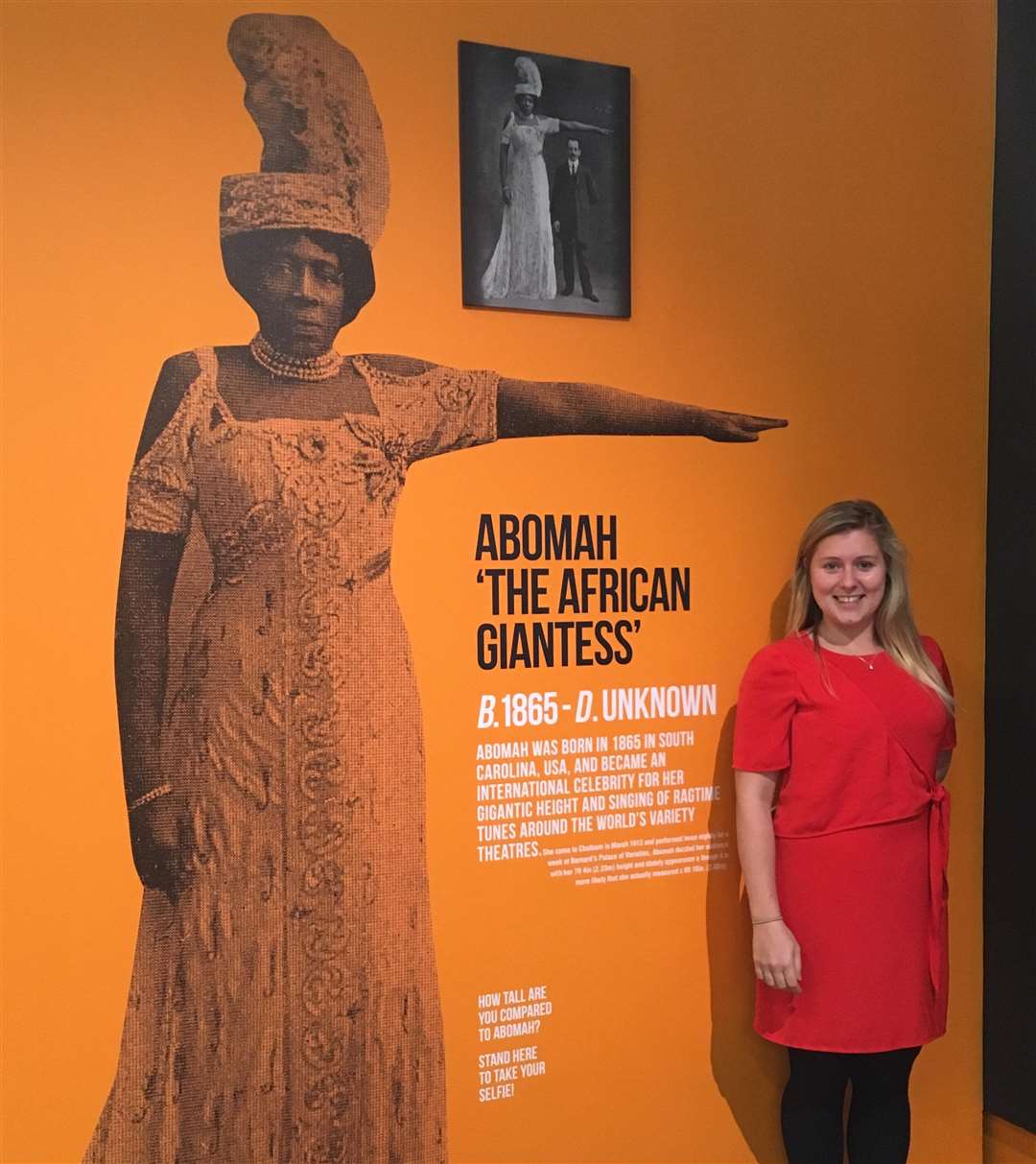 One of the exhibits at the new exhibition, Untold Stories: a Celebration of Black People in Kent at Chatham Dockyard