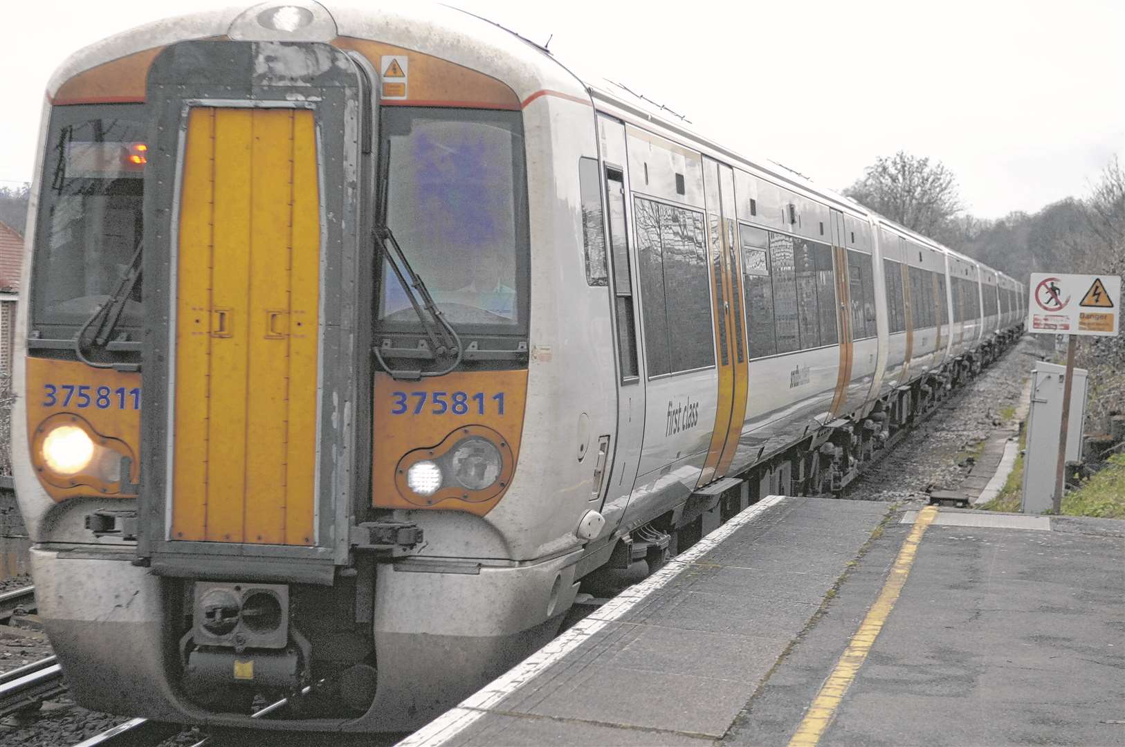 Train services are disrupted. Stock picture