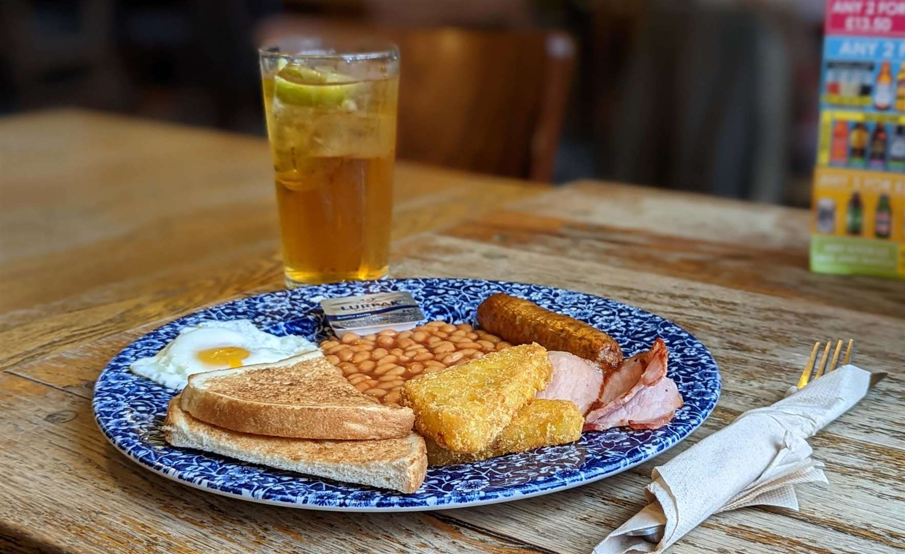 Breakfast at The Muggleton Inn in Maidstone