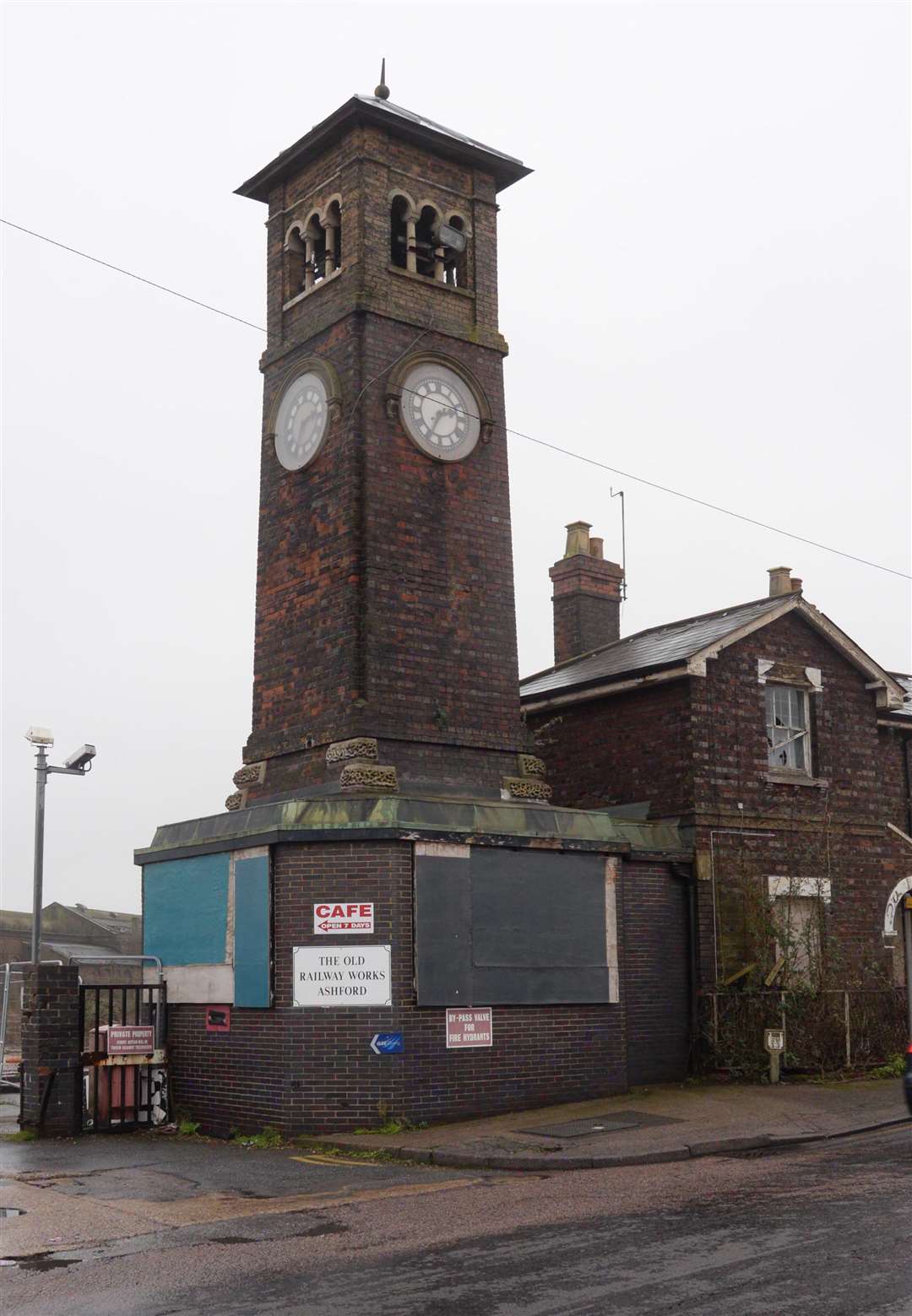 The former Ashford railway works