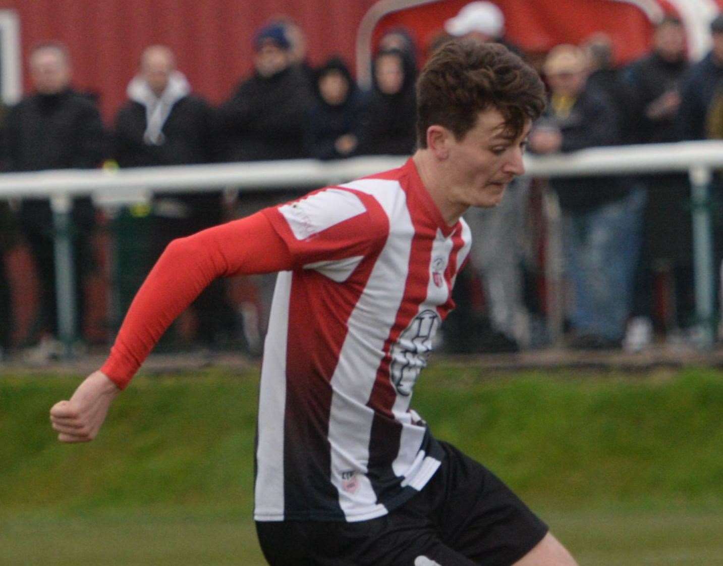 Sheppy United midfielder Billy Bennett Picture: Chris Davey