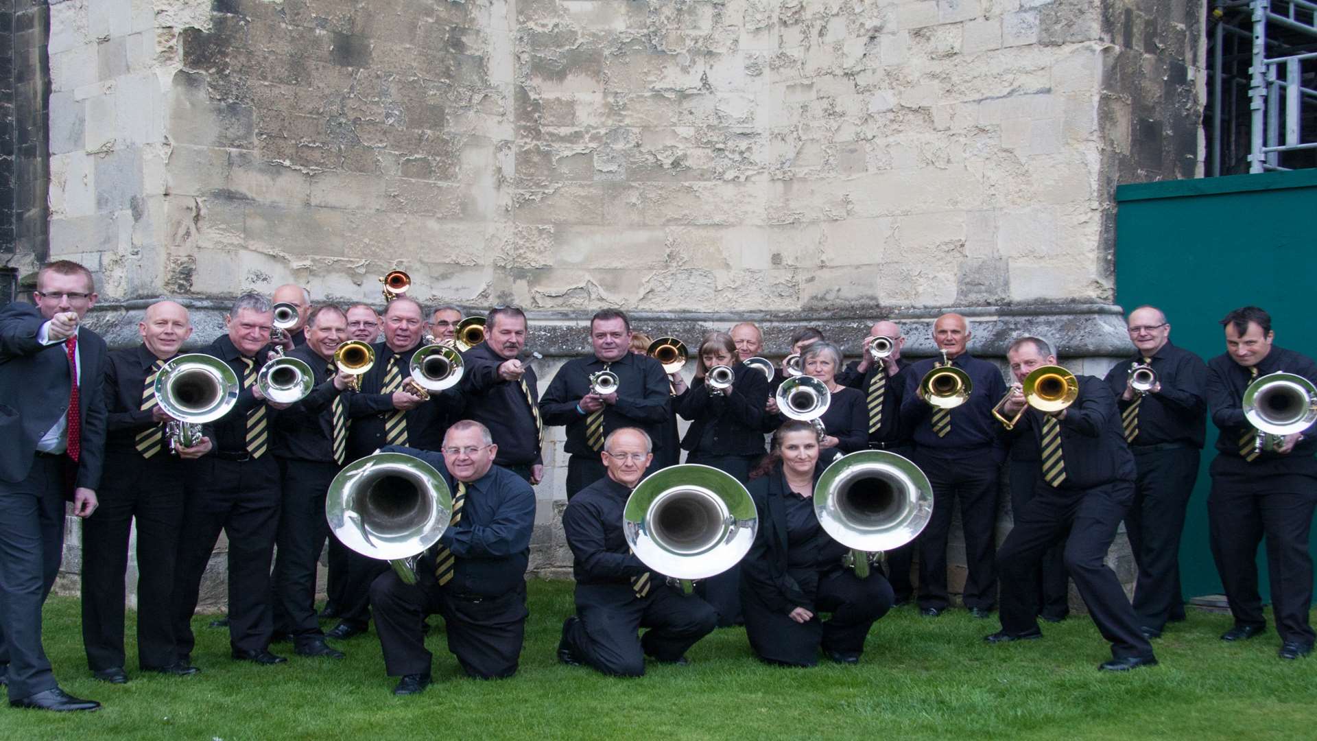 The 1st Whitstable Scout Band played at the Brass Bond evening at Whitstable Community College on Wednesday.