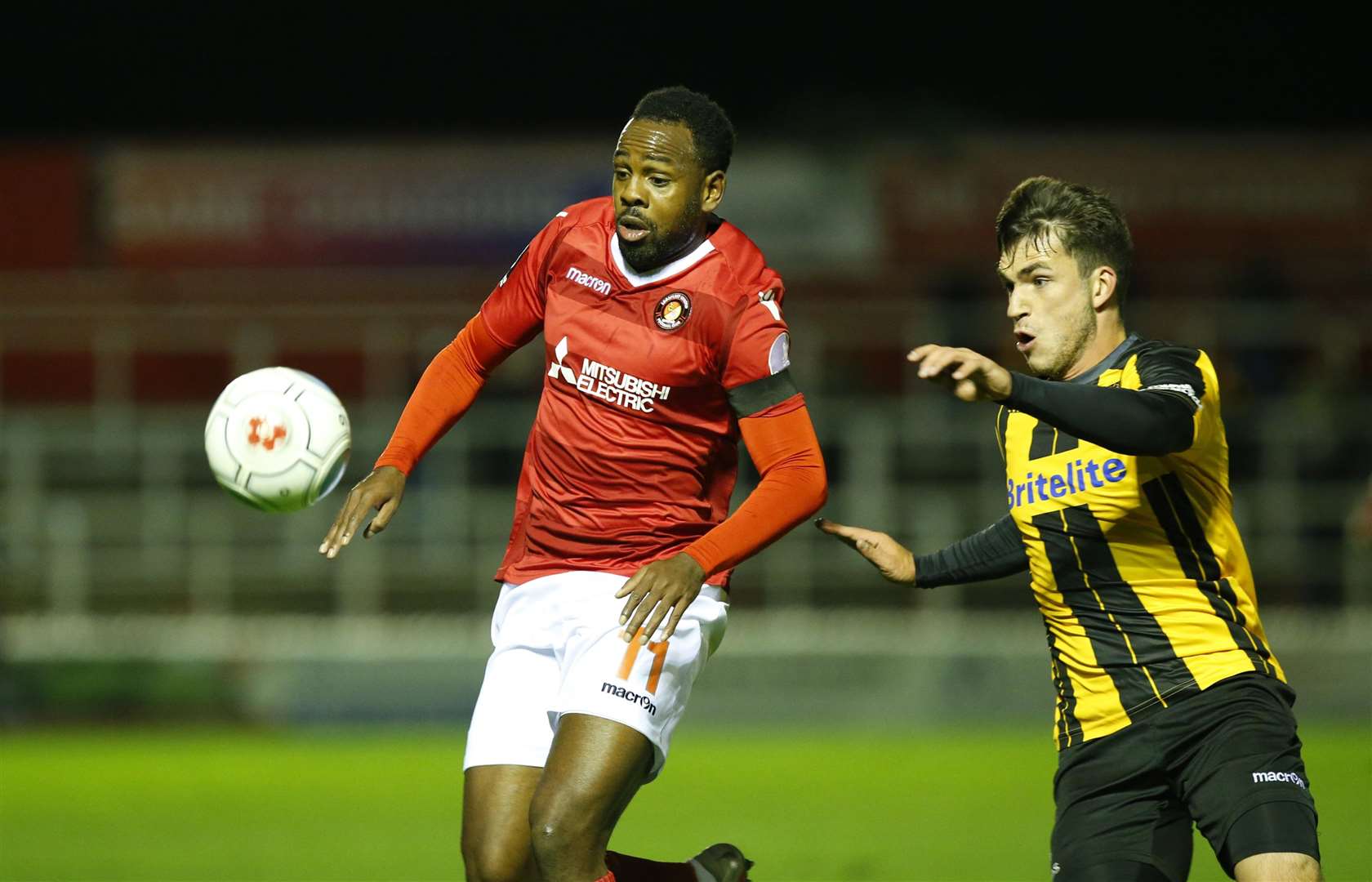 Ebbsfleet are 15th in the National League Picture: Andy Jones