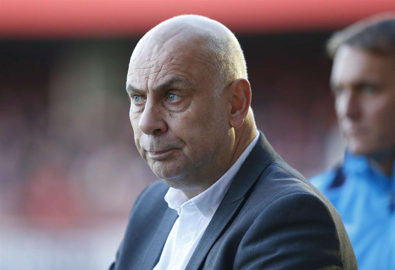 Ebbsfleet manager Garry Hill Picture: Andy Jones