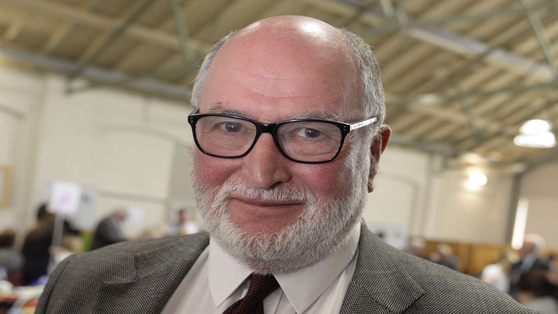 Ukip Cllr David Hirst at Canterbury City Council election count at the Westgate Hall