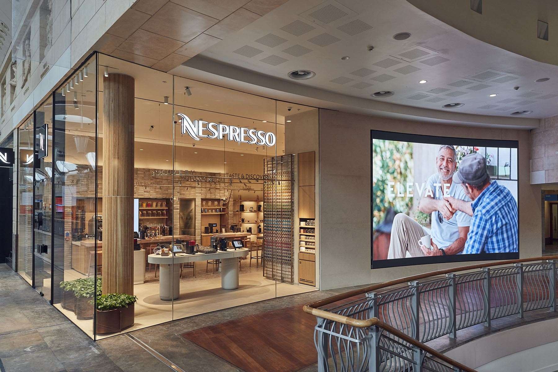 The new Nespresso story in Bluewater Picture: Nespresso