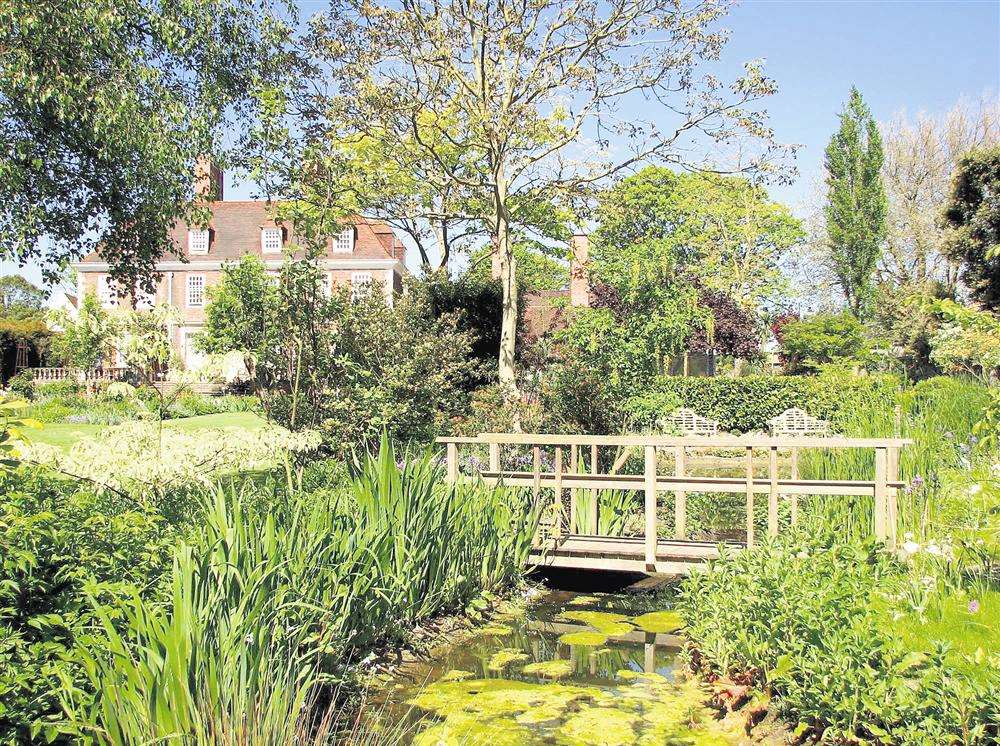 The Salutation Gardens. Picture: Peter Winkworth