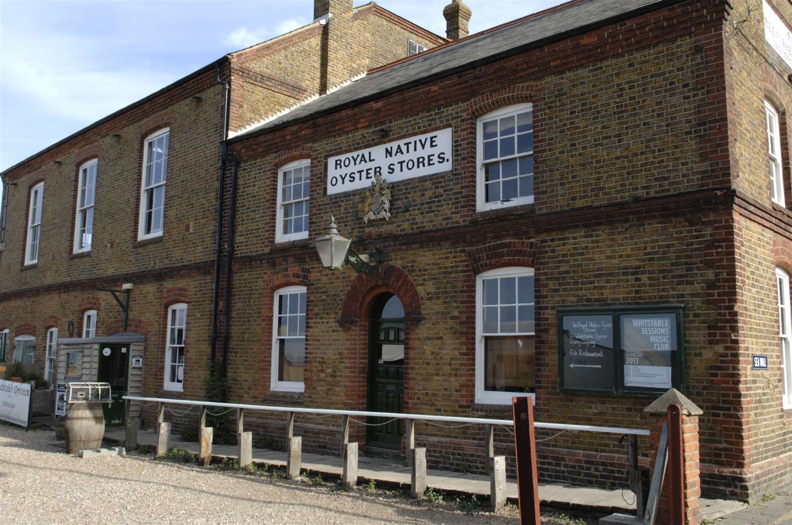 The Royal Native Oyster Stores in Whitstable - the catalyst of its regeneration. Picture: Chris Davey