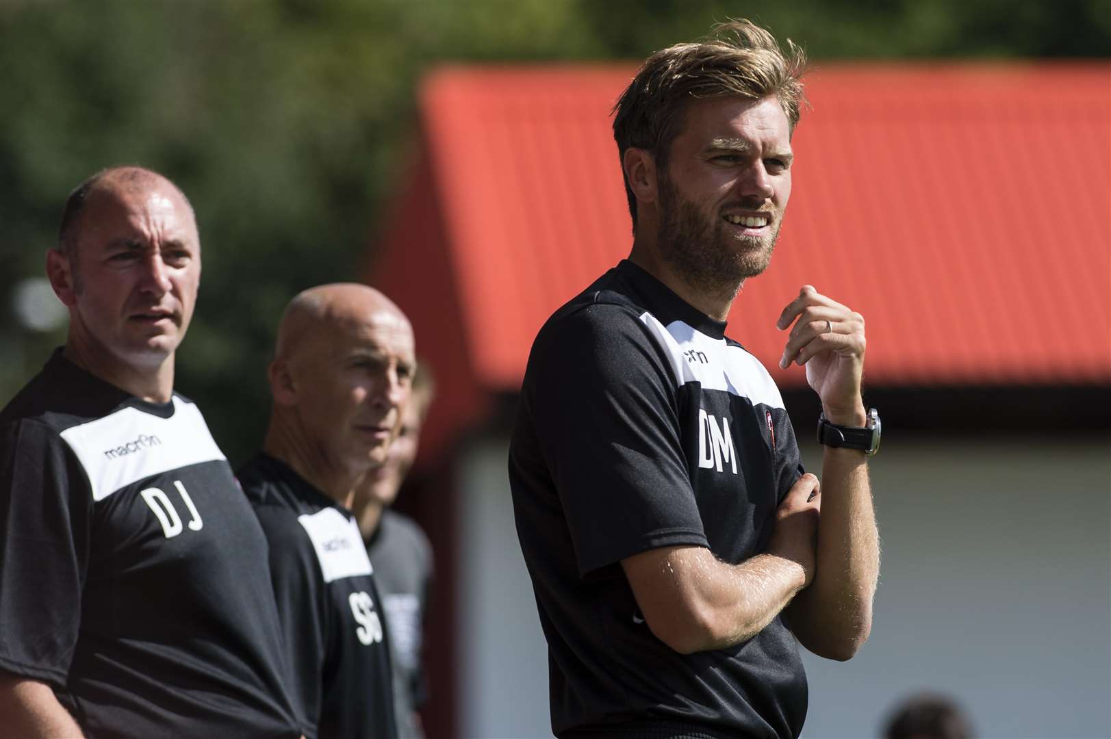 David Jupp, Steve Gritt and Daryl McMahon all left Ebbsfleet earlier this season Picture: Andy Payton