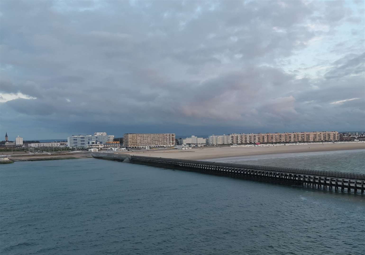 The kayaker was found in the sea off Calais. Library picture