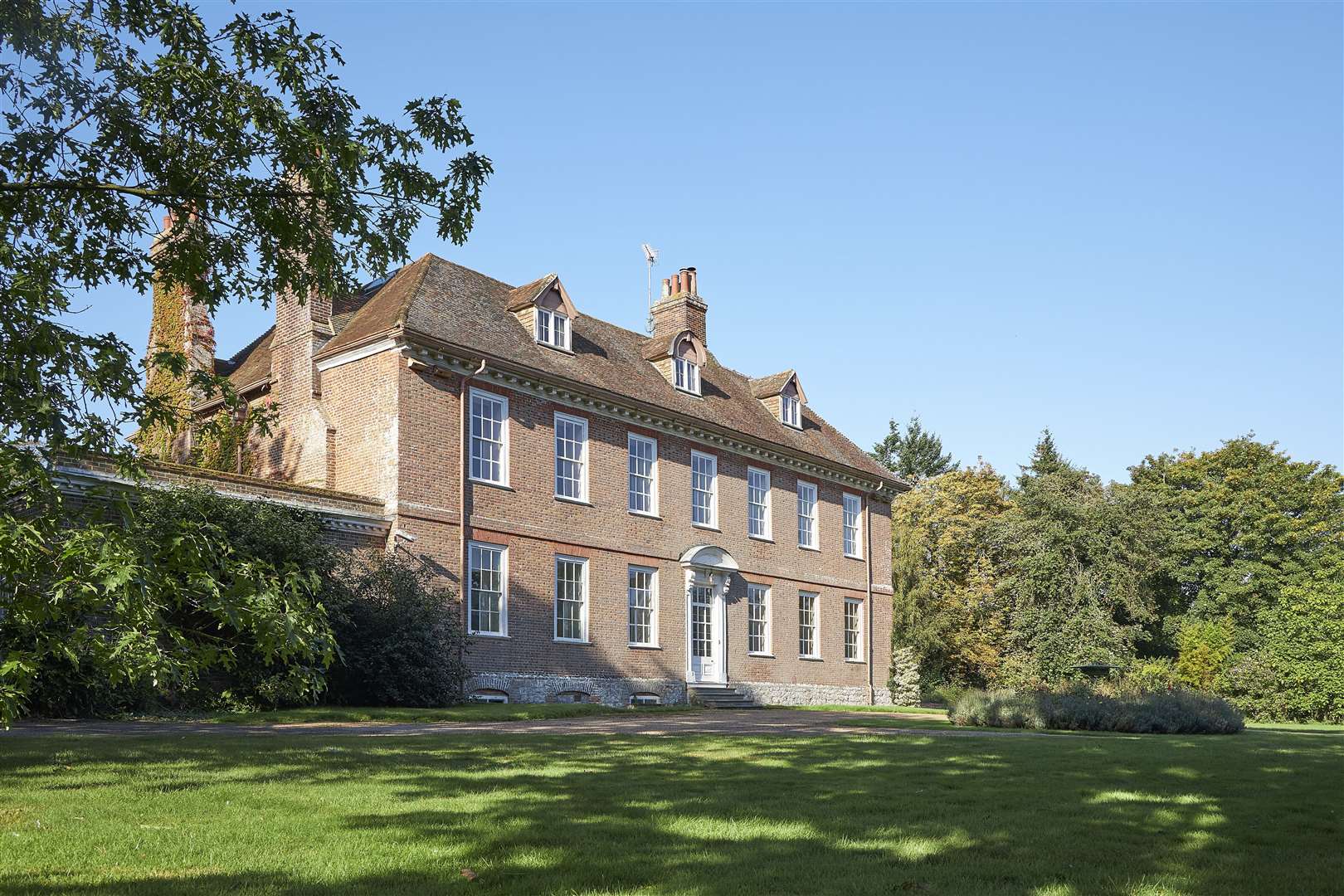 Countess Mountbatten's home Newhouse, sited outside of Mersham le Hatch near Ashford