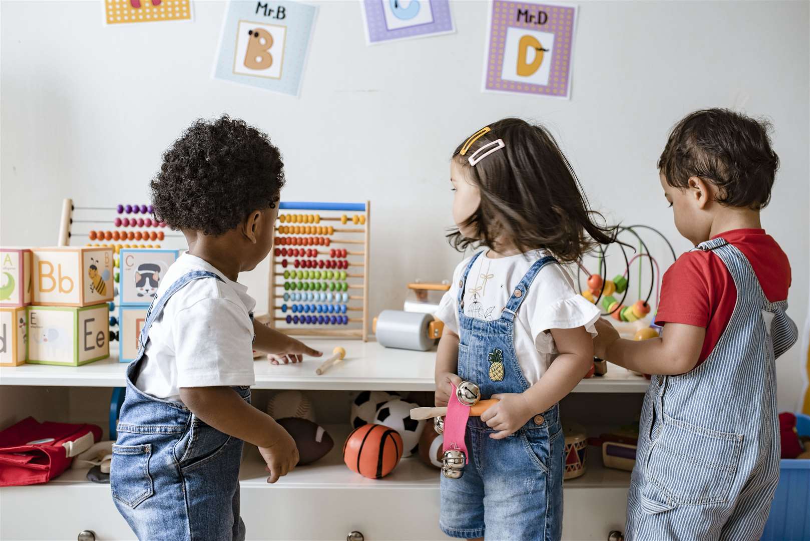 Nursery children. Stock image (12762513)