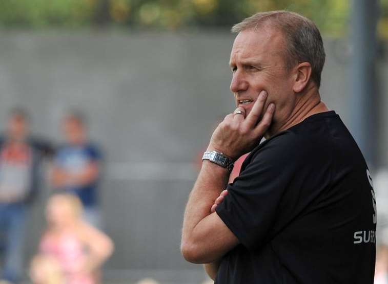 Dartford manager Tony Burman Picture: Richard Eaton