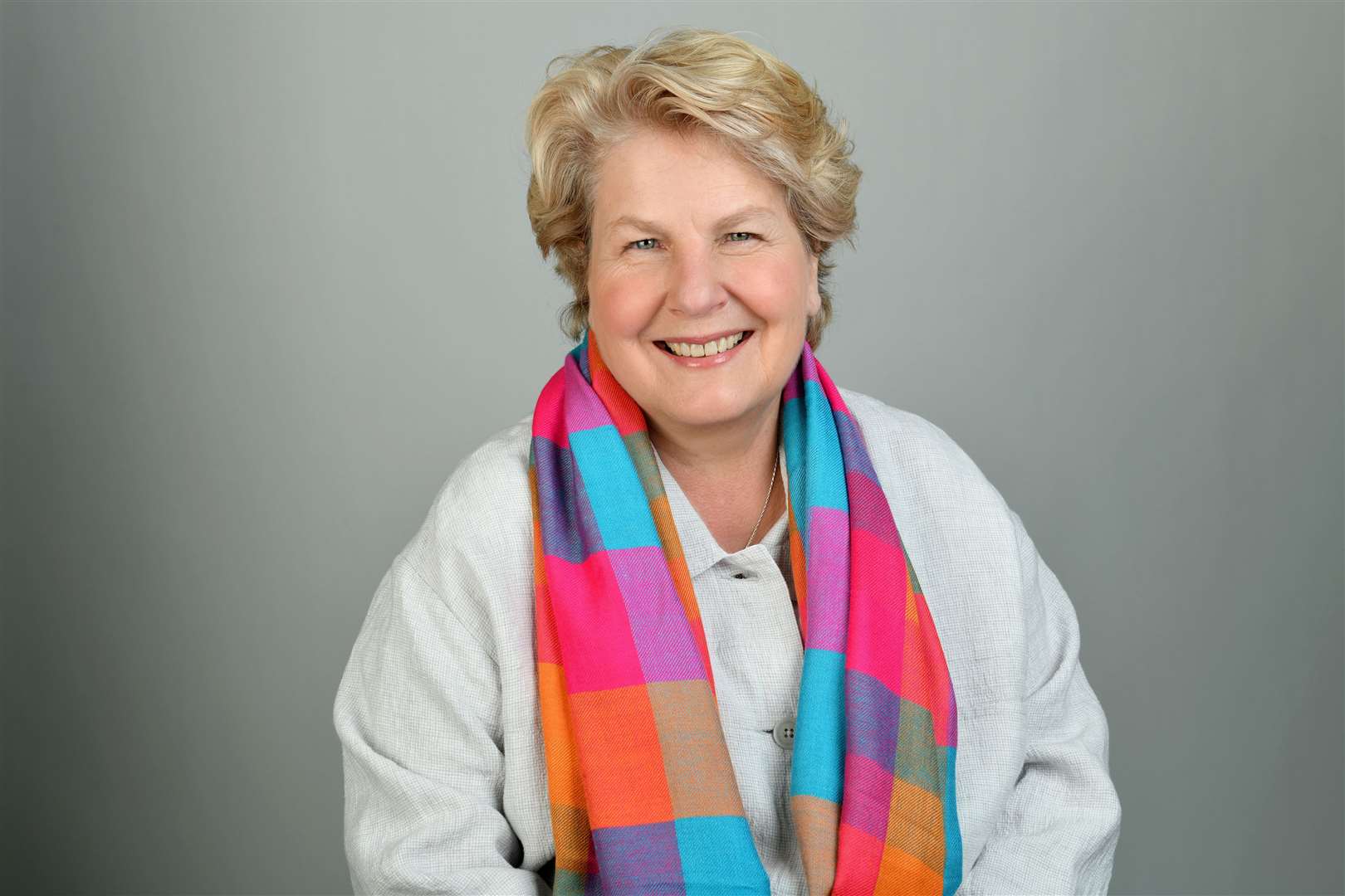 Sandi Toksvig has spoken out about receiving death threats for being gay. Photo: Steve Ullathorne