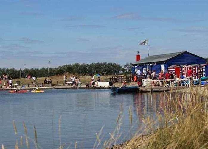 The Boathouse Cafe was a busy destination for visitors, especially in the summer