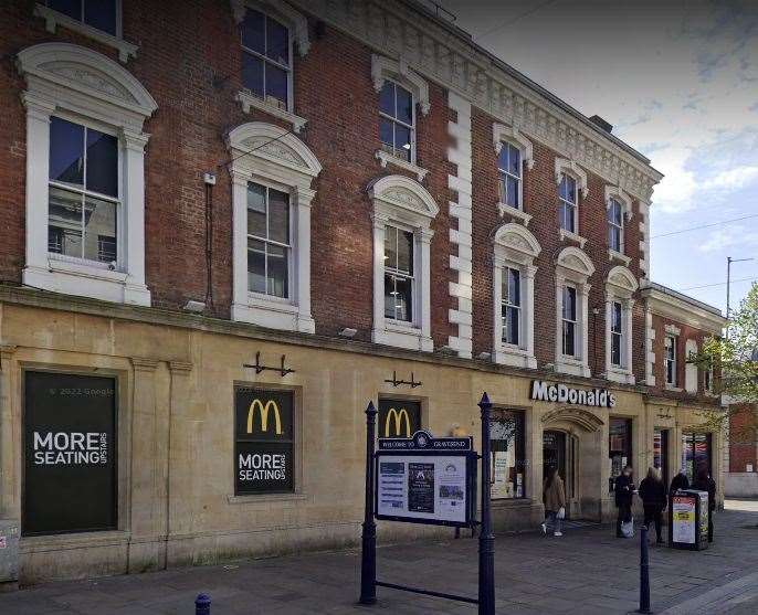 McDonald's, in New Road, Gravesend. Picture: Google Maps