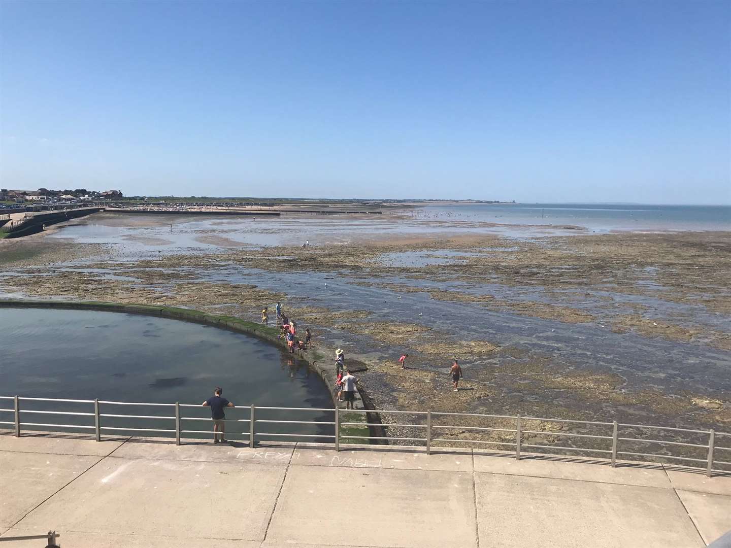 Looking out across Minnis Bay