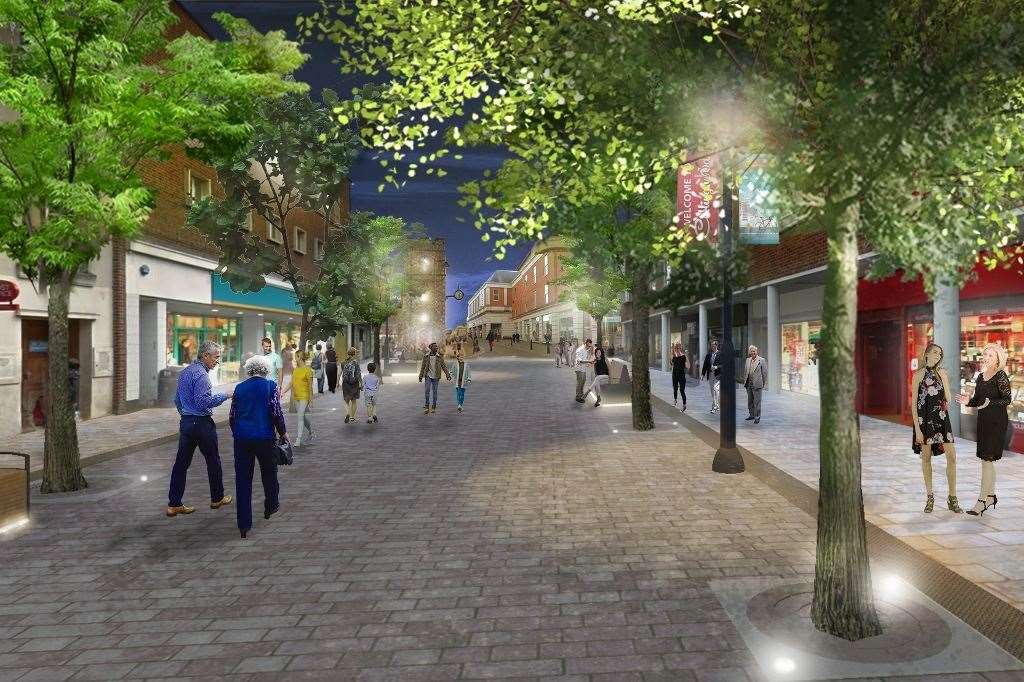 The vision for St George's Street in Canterbury